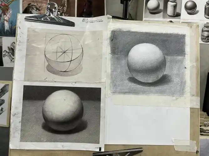球体素描