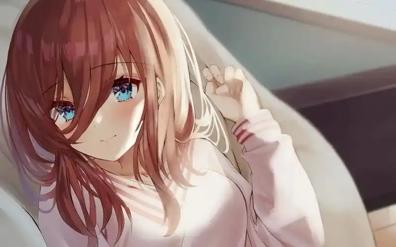 【动漫壁纸】中野三玖-五等分の花嫁(五等分的新娘)_哔哩哔哩_bili