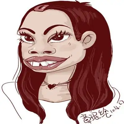 丑女图片卡通可爱丑女图片真实不要太丑