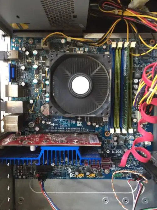 联想主板,新机箱,插线