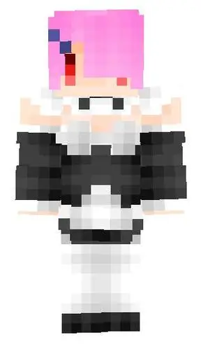 "我的世界拉姆皮肤展开图"