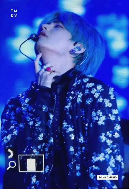 金泰亨蓝发##金泰亨kpop永一