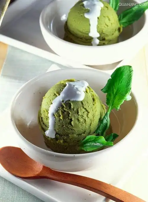 抹茶冰淇淋球