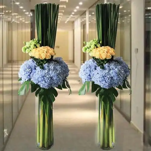 福州都市花苑  花艺布置 精美高档花柱,开业花蓝 去手机购买 暂无价格