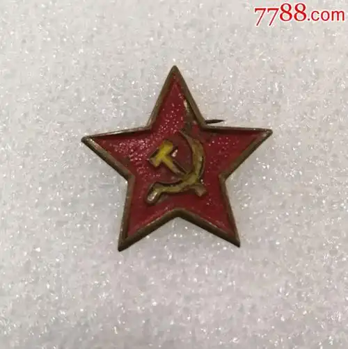 早期五星党徽证章