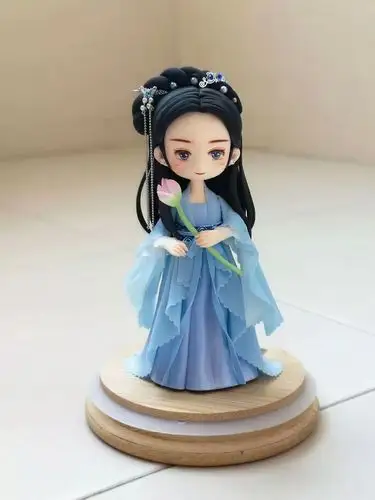 国风汉韵指间存,玲珑仙气化泥人 | 粘土t台秀(第212期)张座敷_古风