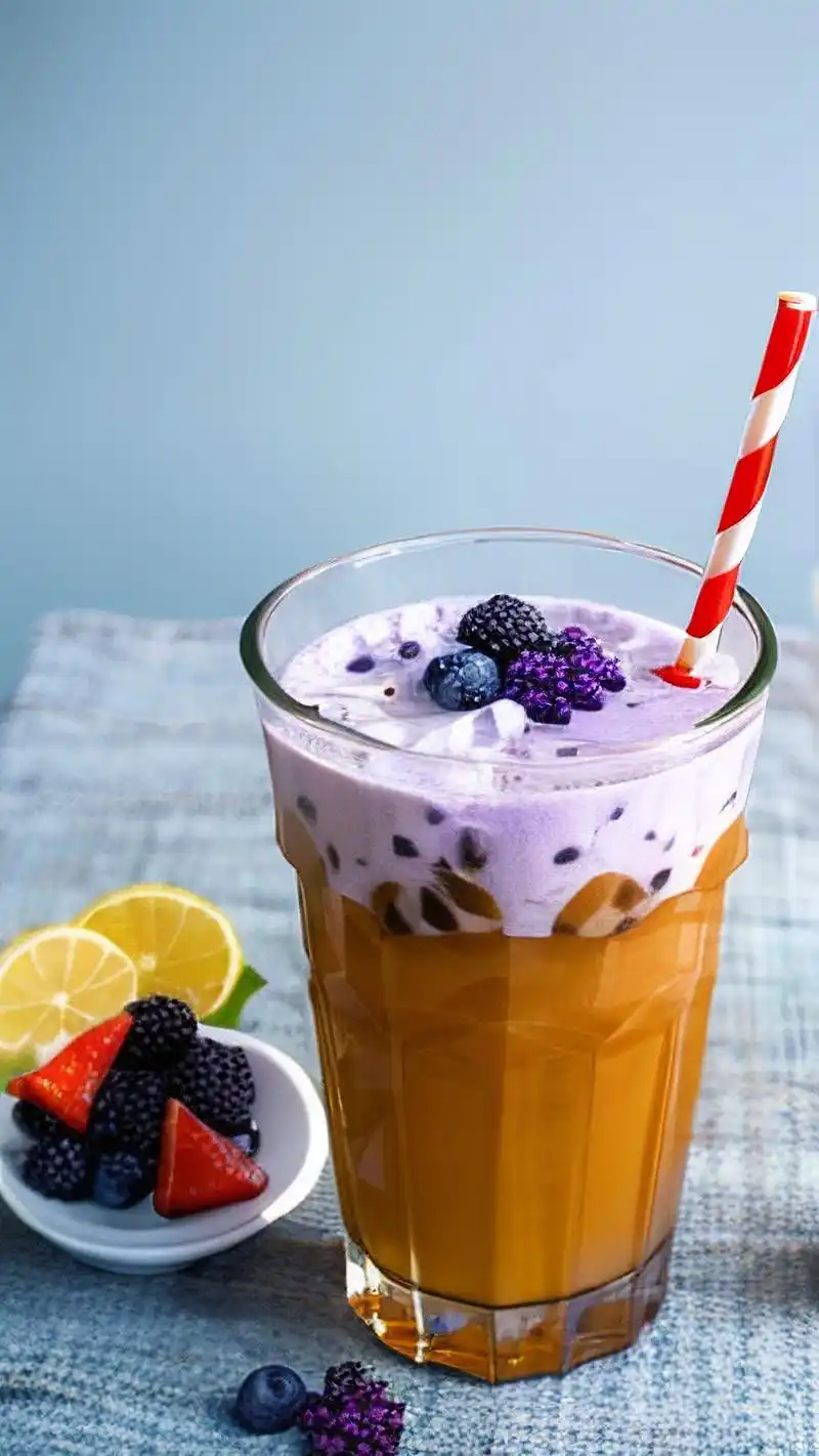 💜学生党必备的神仙紫色奶茶壁纸🧋 学生党们注意啦!