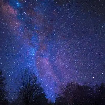 唯美星河头像浩瀚唯美的星空风景图片