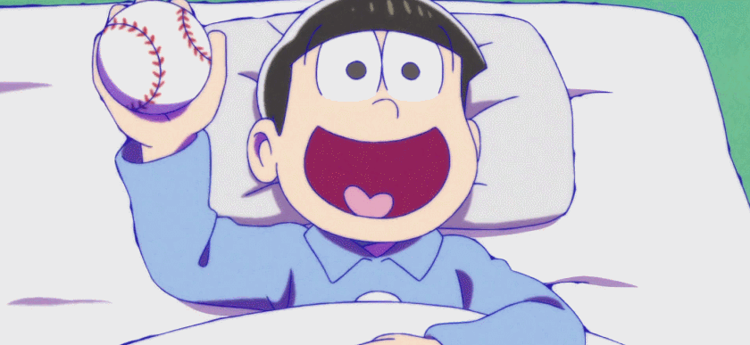 阿松可爱玩球看书砸头睡觉动漫gif动图_动态图_表情包下载_soogif