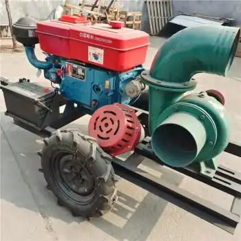 抗洪防汛柴油机拖车款抽水泵 拖拉机款农田灌溉泵 980立方离心泵 柴油