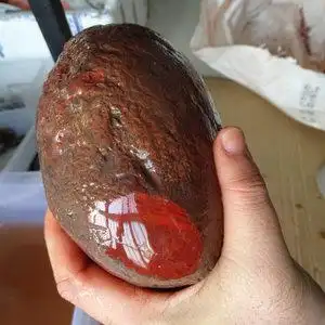 红碧玉原石毛料图片