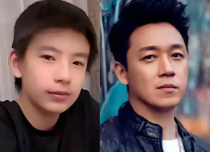 董洁带儿现身机场!13岁顶顶甜笑撞脸杨洋,母子俩找潘粤明团圆