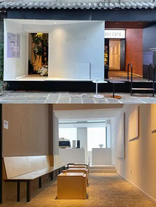 丰盈里真的是咖啡一条街隔三差五就有新店开业啦·这家店偏冷色调