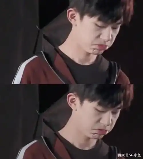 捕捉今日份嘟嘴的小可爱易烊千玺