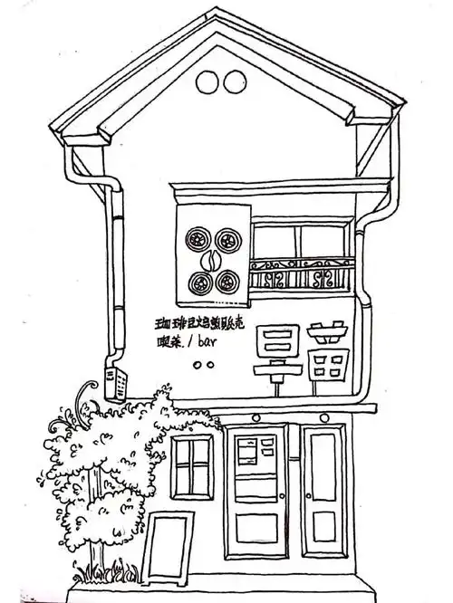 自学水彩  #钢笔淡彩  #寻找小红书绘画大神  #水彩手绘  #建筑手绘