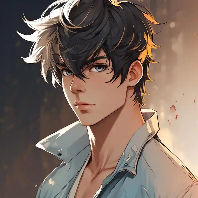 96漫画帅哥头像,谁不爱呢99 漫画风格的帅哥头像来啦,画了好久