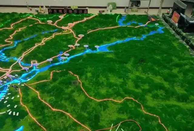 地形电子沙盘开启全新的展示模式