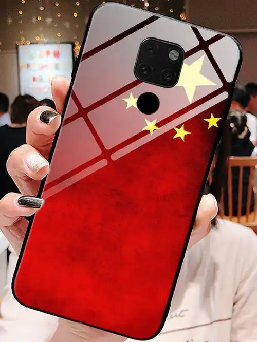 五星红旗华为mate30手机壳30pro国潮mate20创意mt中国风20pro网红mt