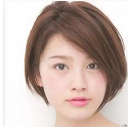 胖脸女生最佳短发发型图片 适合胖脸女生短发造型