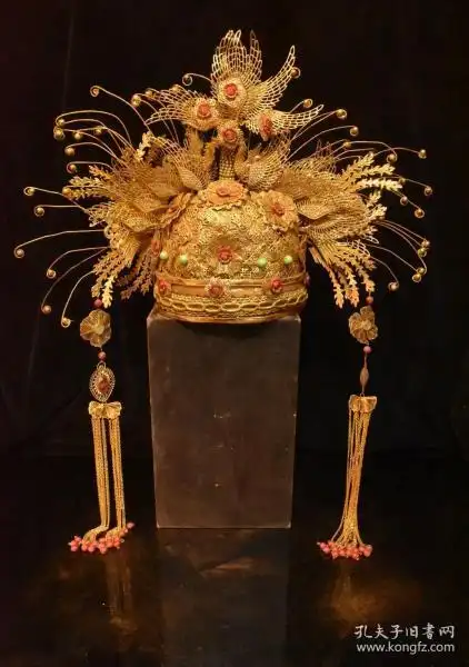 乡下收的清代贵妃帽冠