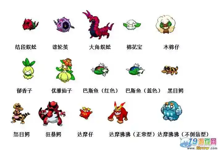 神奇宝贝妖怪图鉴大全