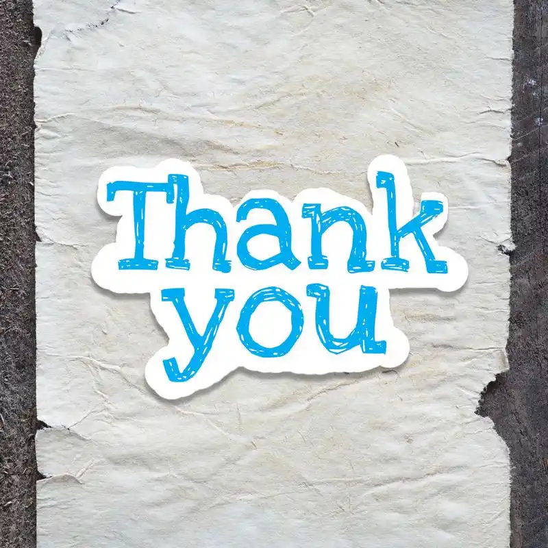 谢谢大家,谢谢你写在纸张上木的背景