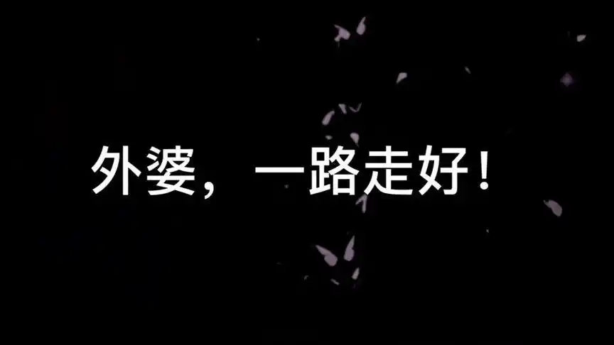 敬爱的外婆  您一路走好