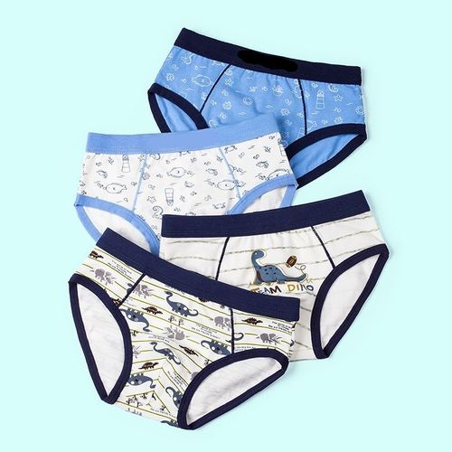 a类品质儿童内裤男纯棉男童三角内裤宝宝中大童学生平角内裤短裤