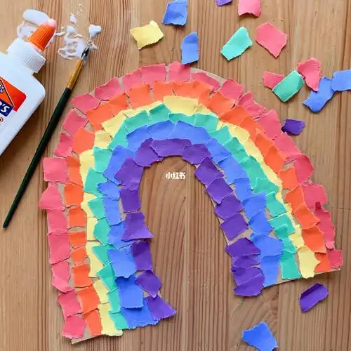 春日宅家手工手撕彩虹误