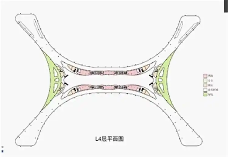 江北机场t3b航站楼楼层平面示意图据《公告》显示,本项目业主为重庆