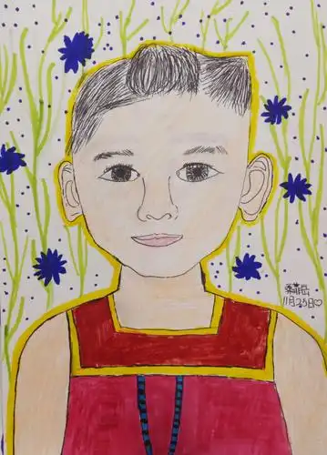 11.25丹尼斯校区创意素描班周日上午《我的自画像》