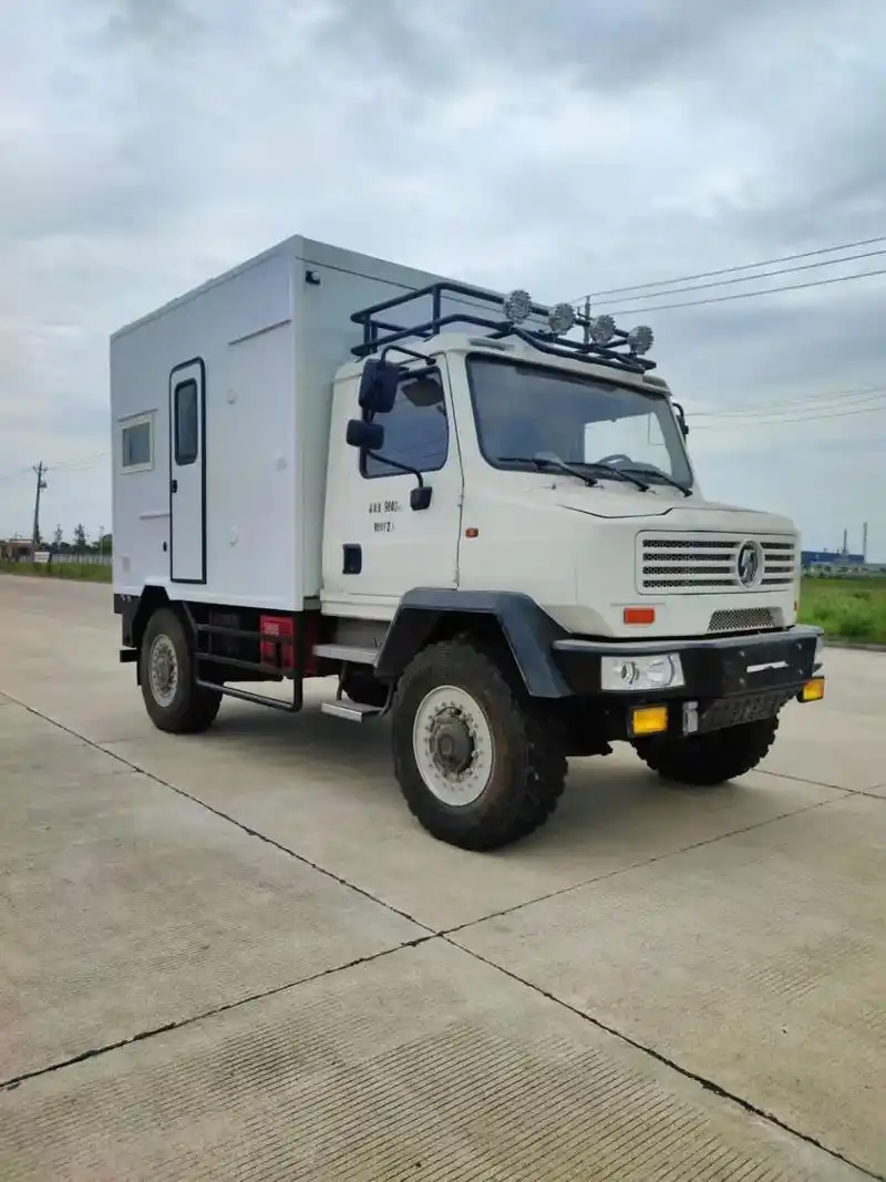 四驱越野房车.四驱自动挡长头,陕汽sx2119系列,方舱款  - 抖音