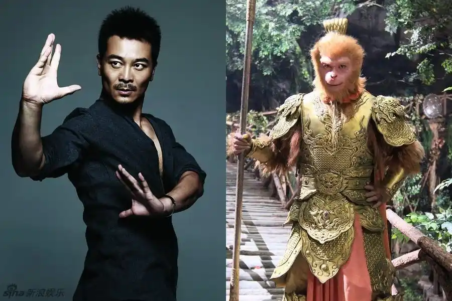 吴樾黄金铠甲猴造型