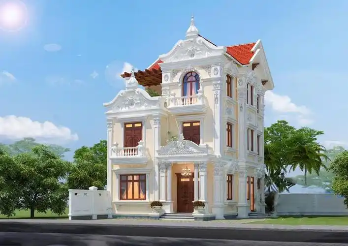 7栋豪华欧式别墅村里很难找到同款超乎你的想象