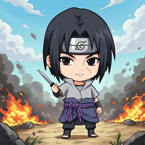 宇智波鼬q版头像🔥