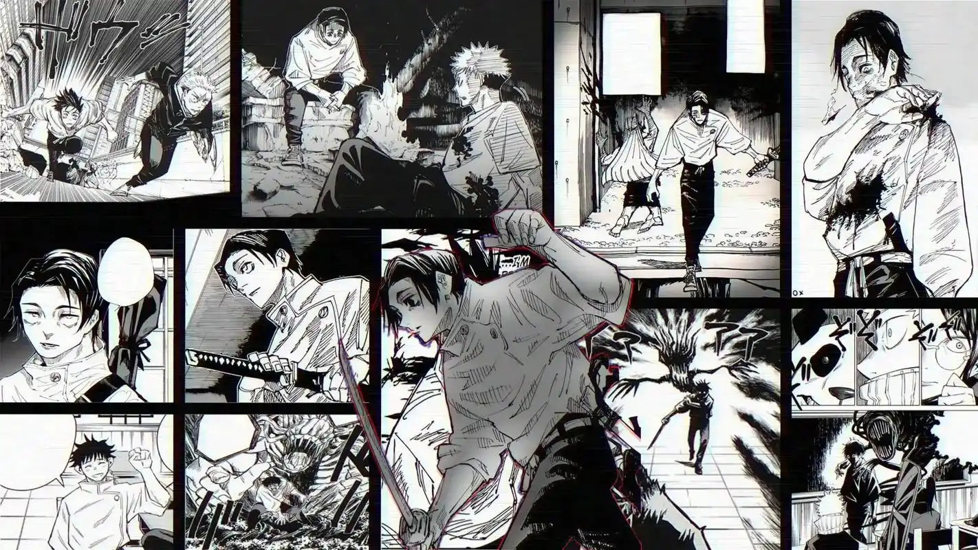 "拼接漫画系列"1.yuta okkotsu 2.kkovo - 抖音