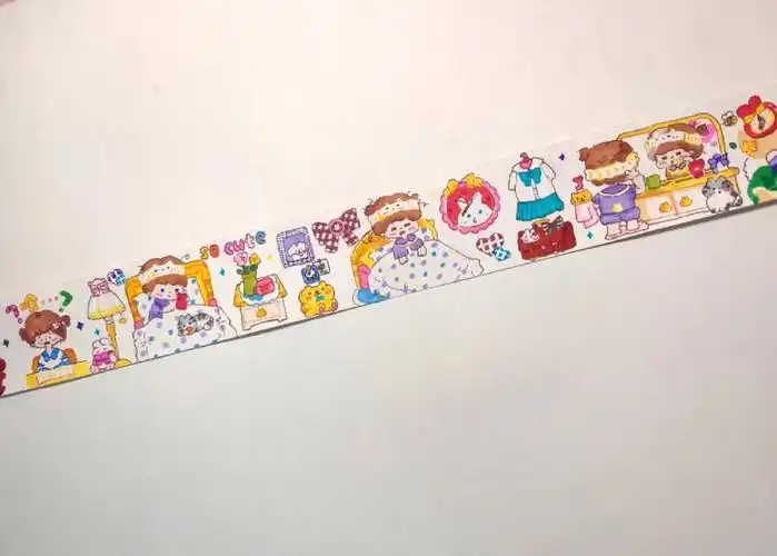 挑战自己画胶带