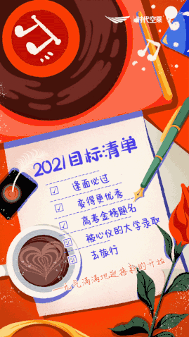 2021年的第一天,要继续努力!