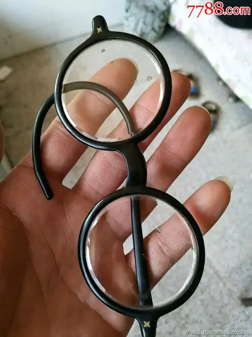 民国四星水晶石头眼镜