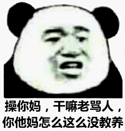 骂人,你他妈怎么这么没教养(高清版)_老骂_没教养_高清_干嘛_这么表情