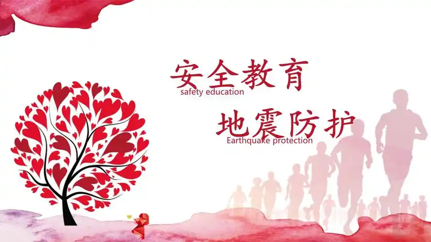 1中小学预防地震9主题班会精美课件.pptx 46页