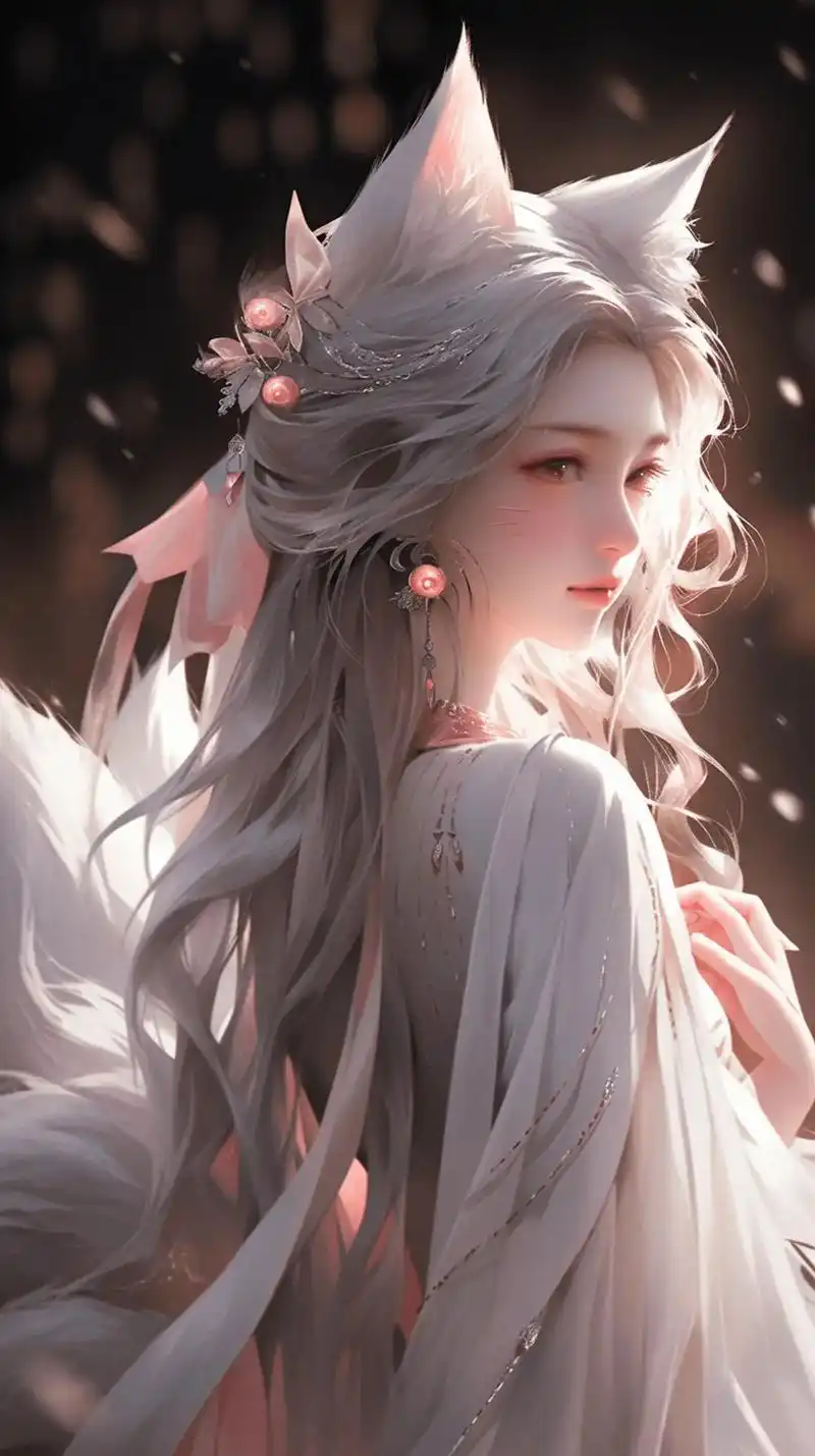 拿图主页 #二次元 #绝美古风 #九尾狐妖 #神图壁纸 - 抖音