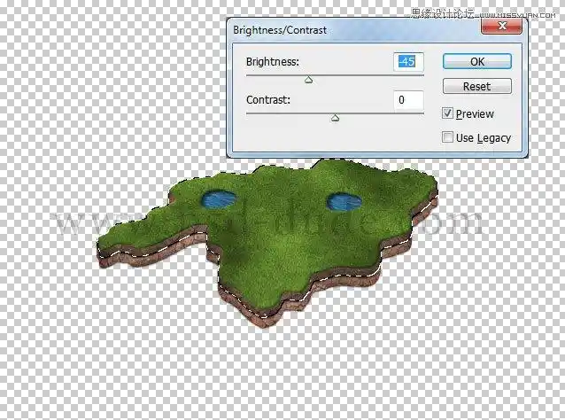 ps创建逼真的3d立体游戏地图教程