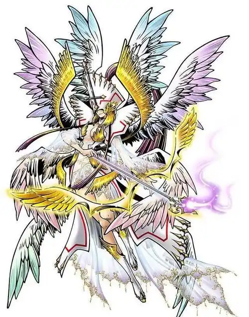 数码宝贝天女兽新究极体形象公开御姐变萝莉名为可爱天使兽_进化_方式