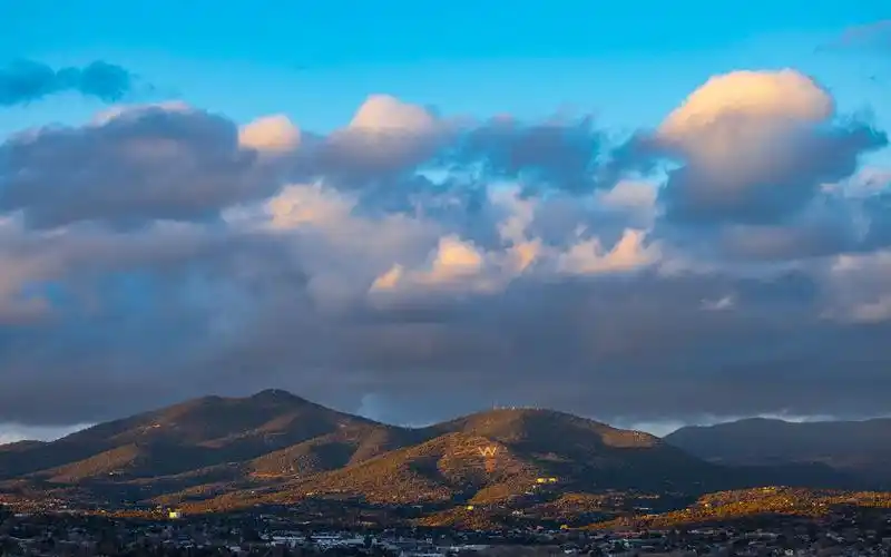 风景摄影首先用佳能 rf 100-500mm 拍摄日落