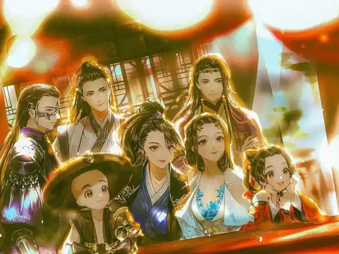 【唯美】古风人物肖像,用板绘的方式画出来别有一番韵味~ - 元艺考