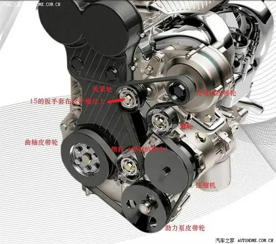 【图】奇瑞老款a3 481发动机皮带惰轮两个规格都是一样的吗?