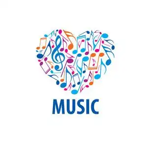 矢量符号音乐.音符插图照片