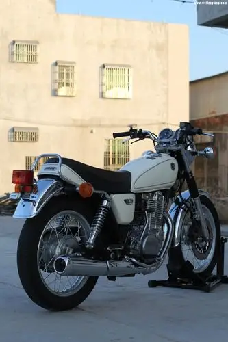 14年 雅马哈sr400 复古机车