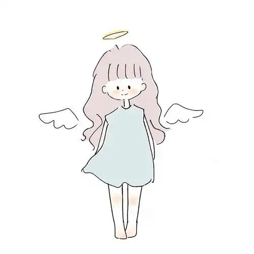 治愈系女生简笔画